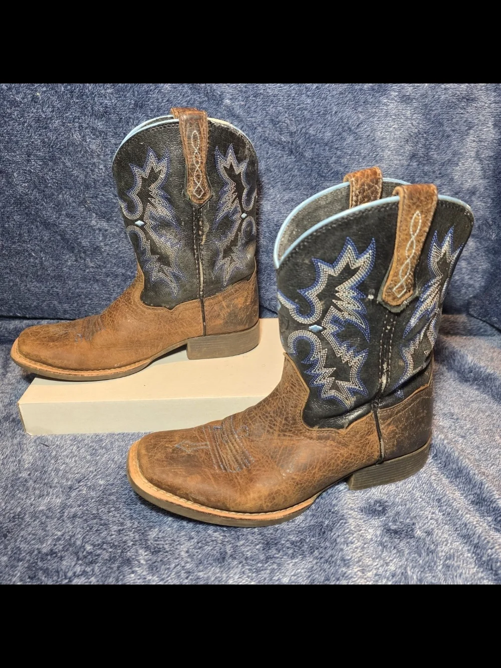 Ariat Kids Tombstone Square Toe Western Boots